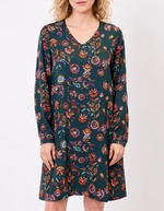 Robe fluide évasée imprimé La Fiancée