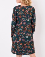 Robe fluide évasée imprimé La Fiancée