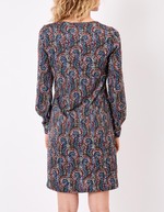 Robe maille fluide imprimé La Fiancée
