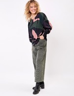 Blouse fluide satinée imprimé La Fiancée
