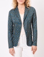 Veste souple maille bio imprimé La Fiancée
