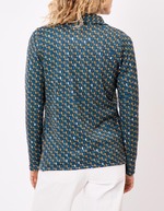 Veste souple maille bio imprimé La Fiancée
