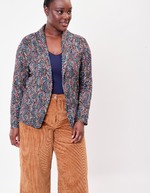 Veste souple maille bio imprimé La Fiancée