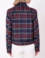 Veste courte en lainage imprimé La Fiancée
