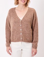 Gilet court femme uni imprimé La Fiancée