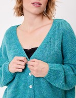 Gilet court femme uni imprimé La Fiancée