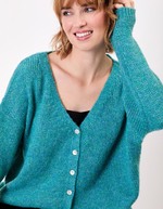 Gilet court femme uni imprimé La Fiancée