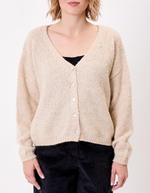 Gilet court femme uni imprimé La Fiancée