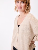 Gilet court femme uni imprimé La Fiancée