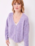 Gilet court femme uni imprimé La Fiancée