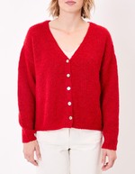 Gilet court femme uni imprimé La Fiancée