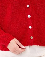 Gilet court femme uni imprimé La Fiancée