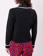 Veste gilet en coton épais uni imprimé Princesse Nomade