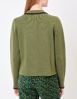 Veste gilet en coton épais uni imprimé Princesse Nomade