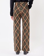 Pantalon ample maille jacquard bio imprimé Princesse Nomade