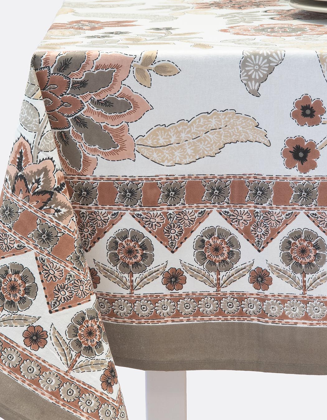 Nappe imprimée en coton 150 x 225 cm imprimé La Fiancée