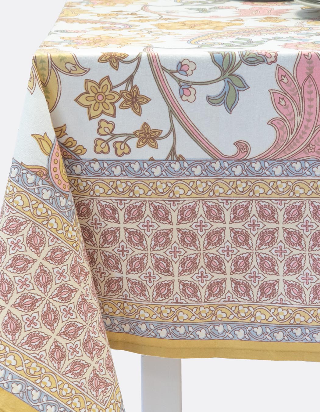 Nappe imprimée en coton 150 x 225 cm imprimé La Fiancée