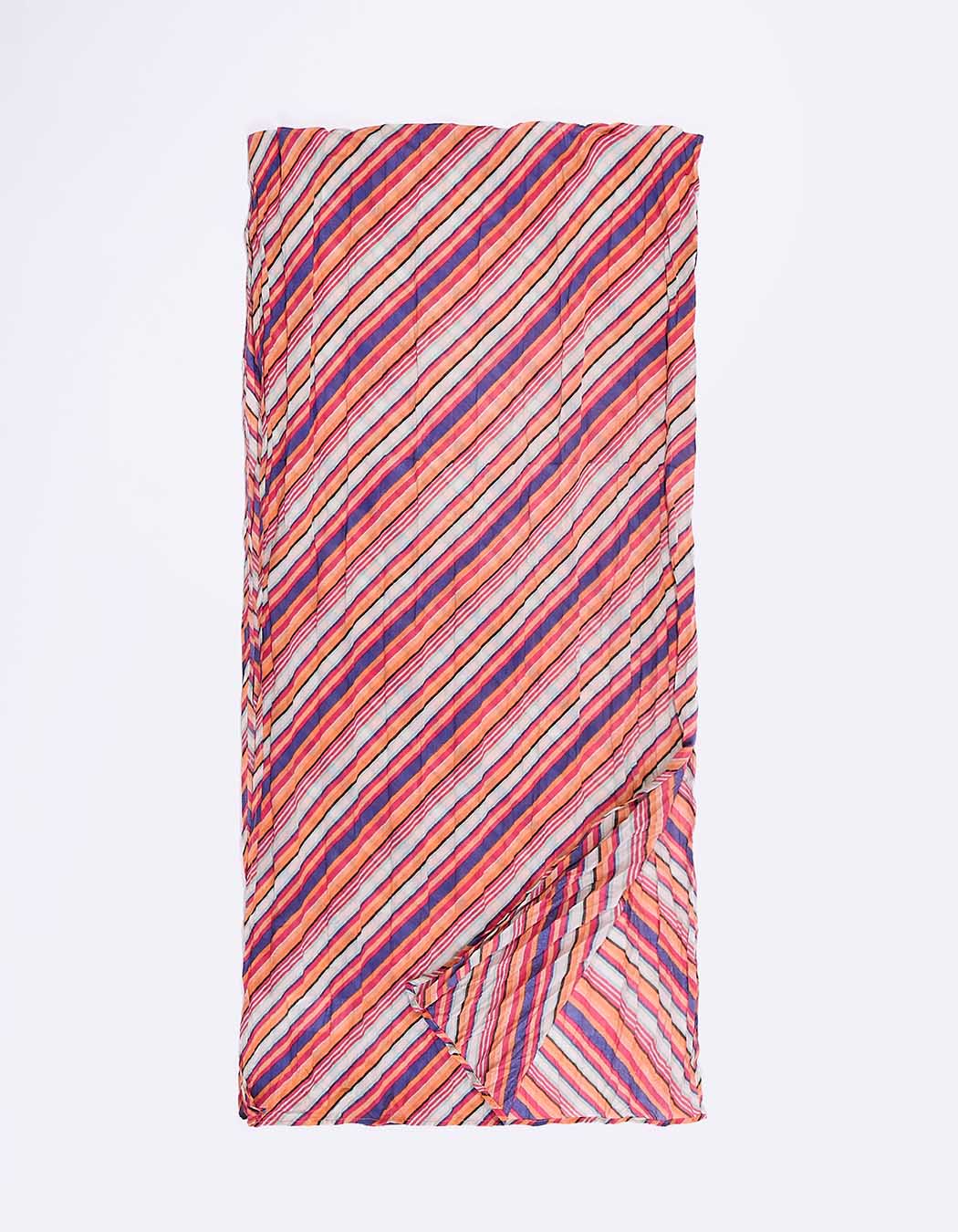 Foulard voile de coton bio imprimé La Fiancée