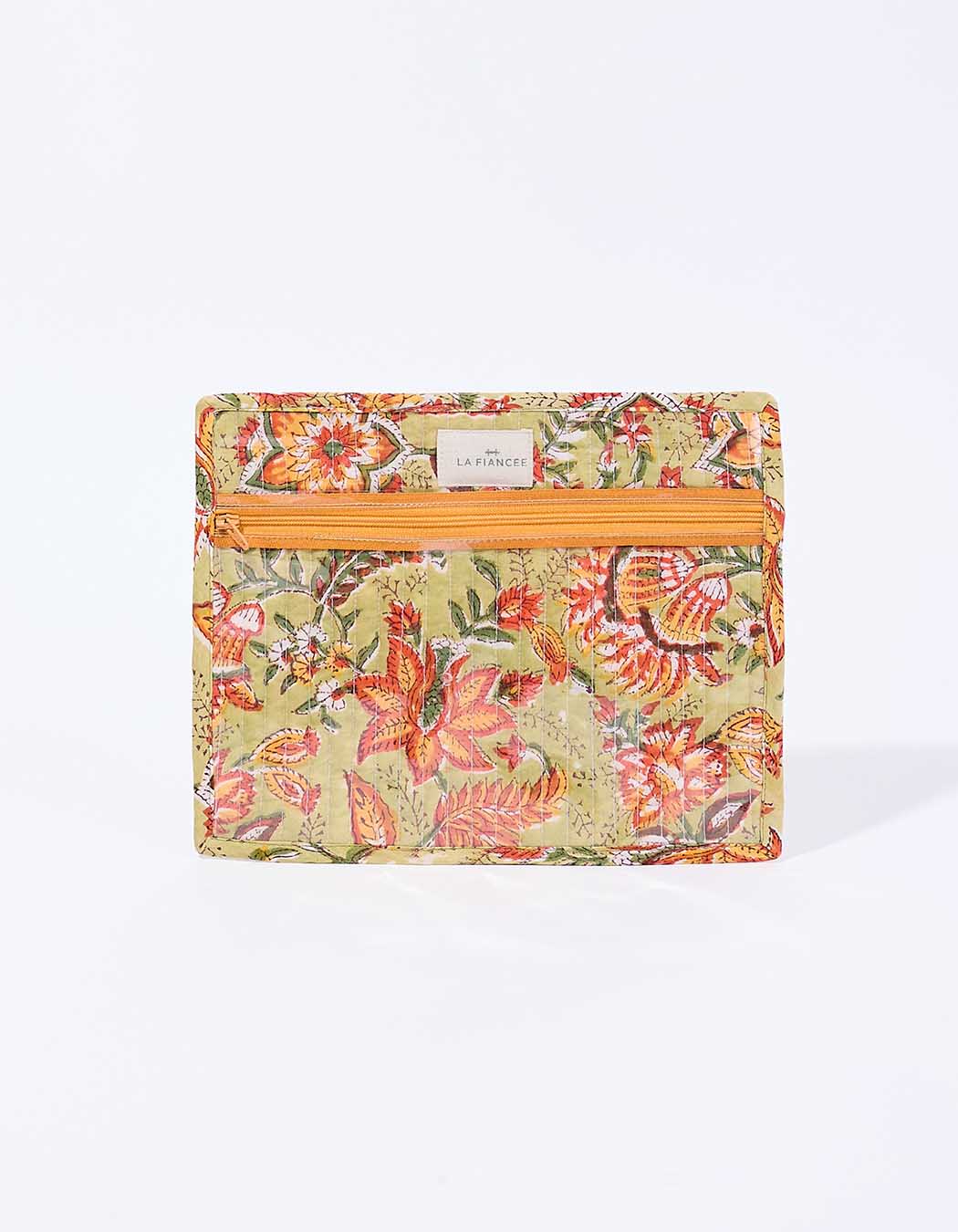 Grande pochette rectangulaire transparente imprim&eacute; La Fianc&eacute;e