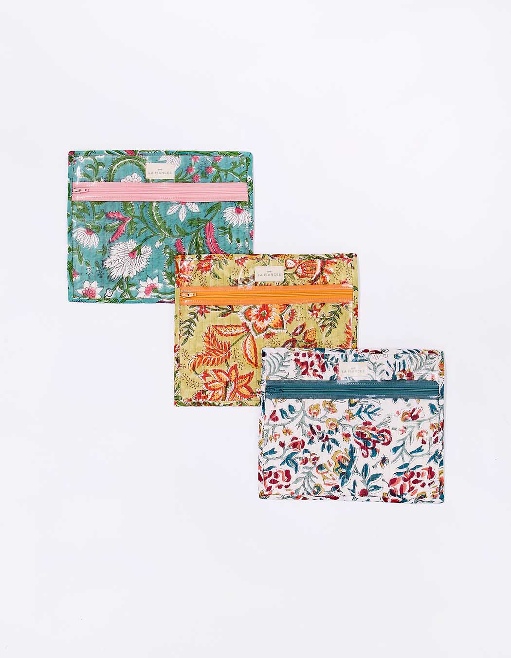 Grande pochette rectangulaire transparente imprimé La Fiancée