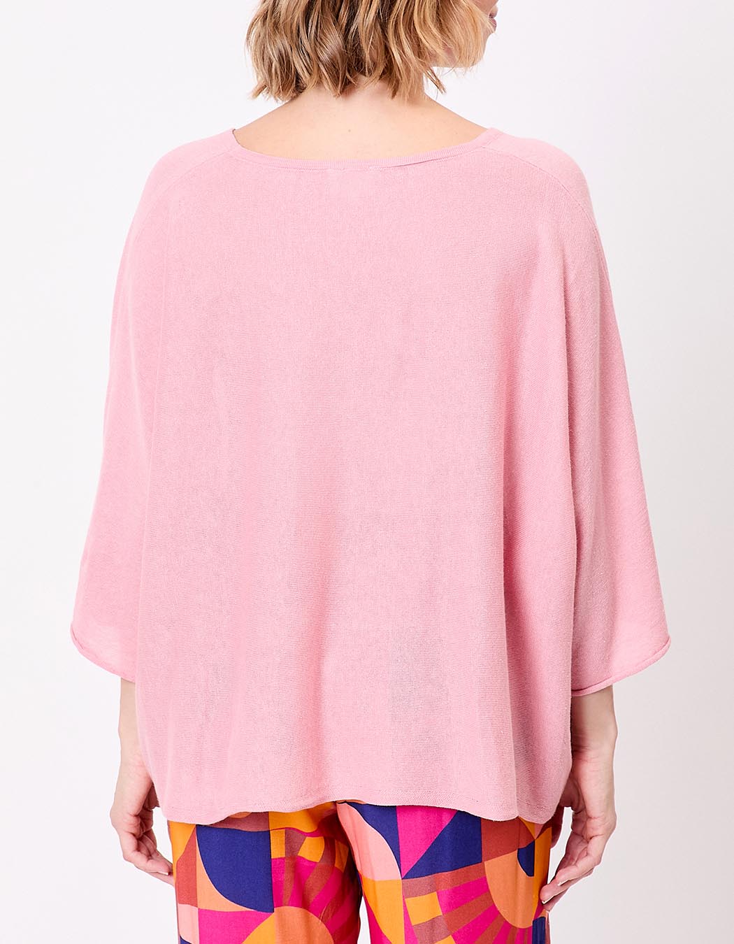 Pull uni en maille fine et légère imprimé La Fiancée