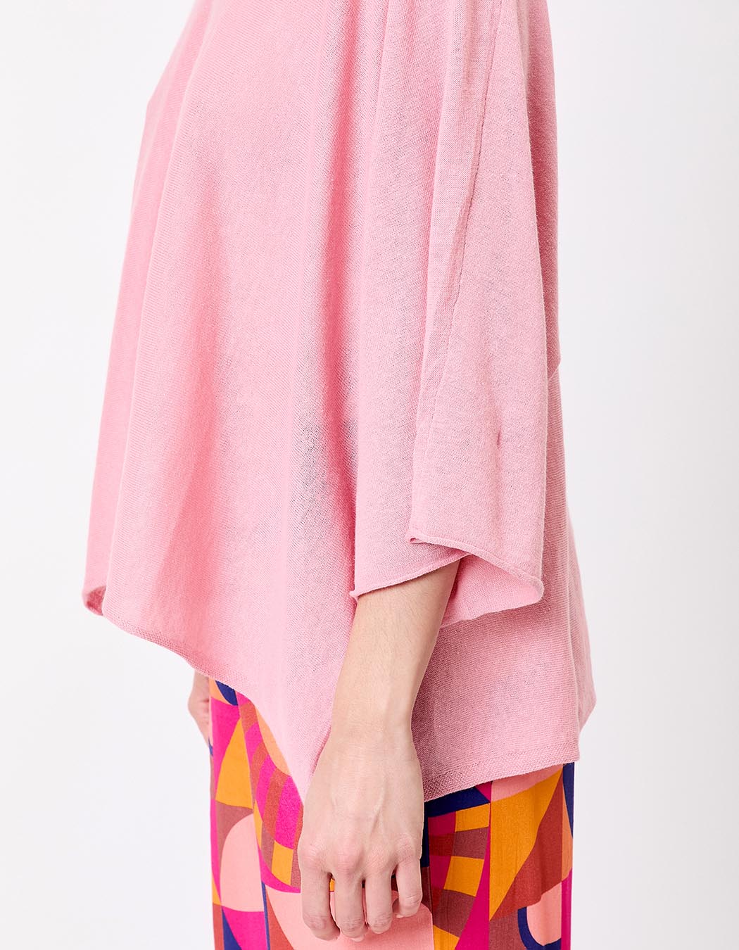 Pull uni en maille fine et légère imprimé La Fiancée