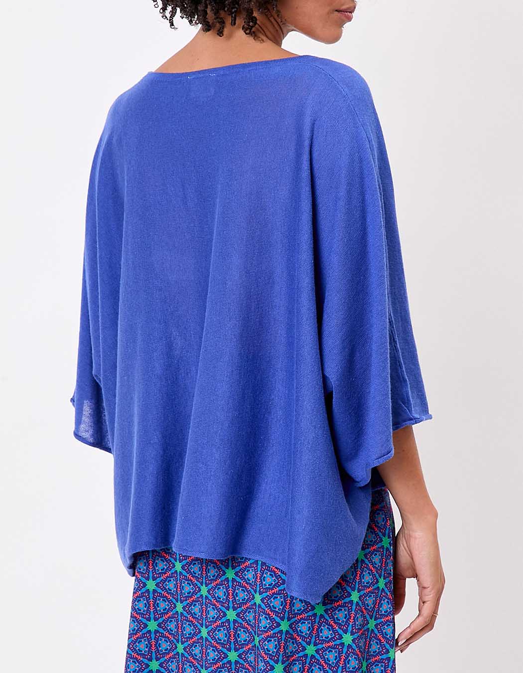 Pull uni en maille fine et légère imprimé La Fiancée