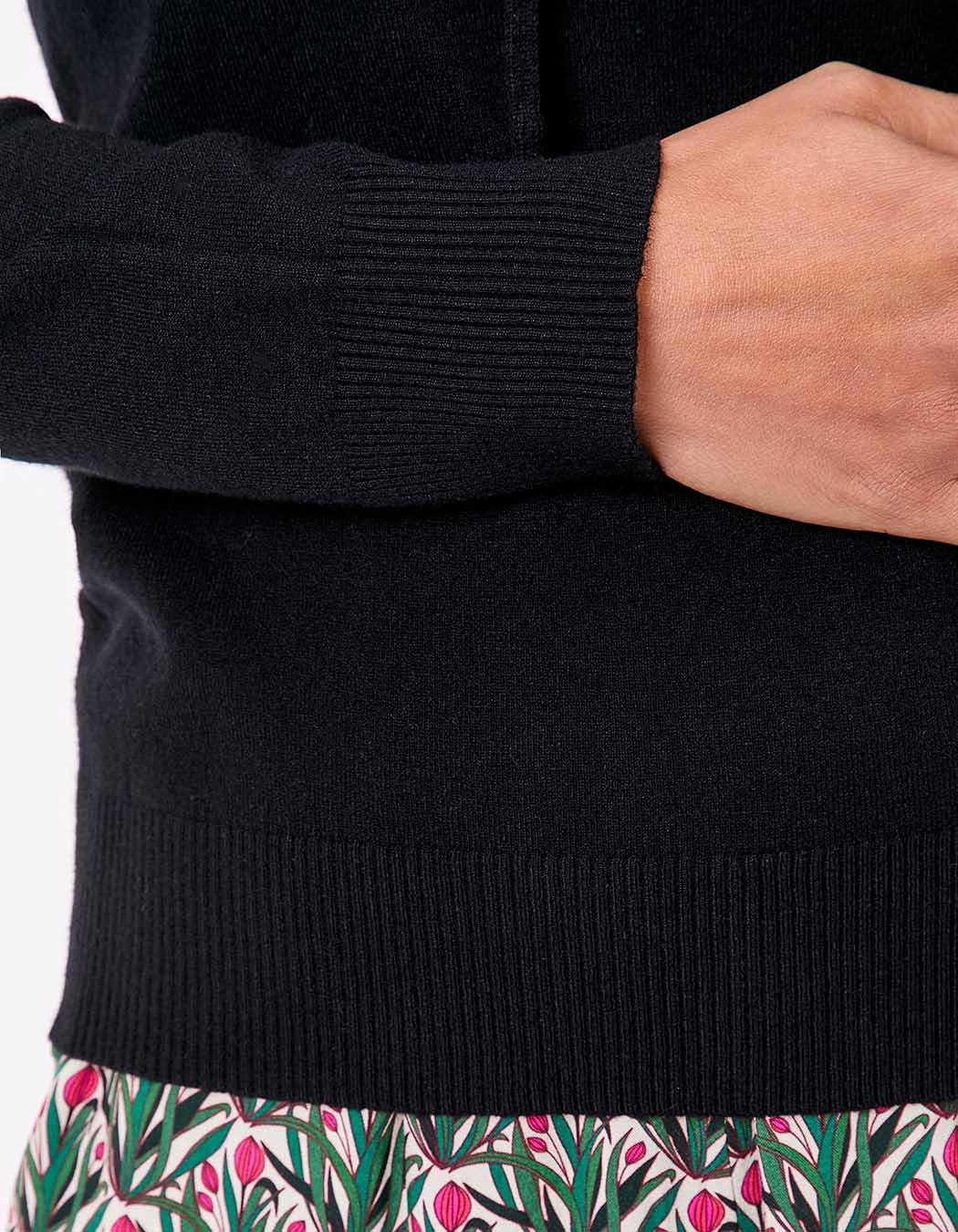 Pull femme à capuche uni imprimé La Fiancée