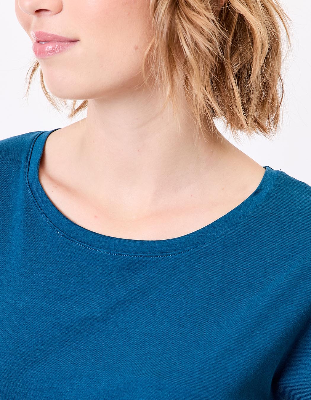 T-shirt coton bio dentelle imprimé La Fiancée