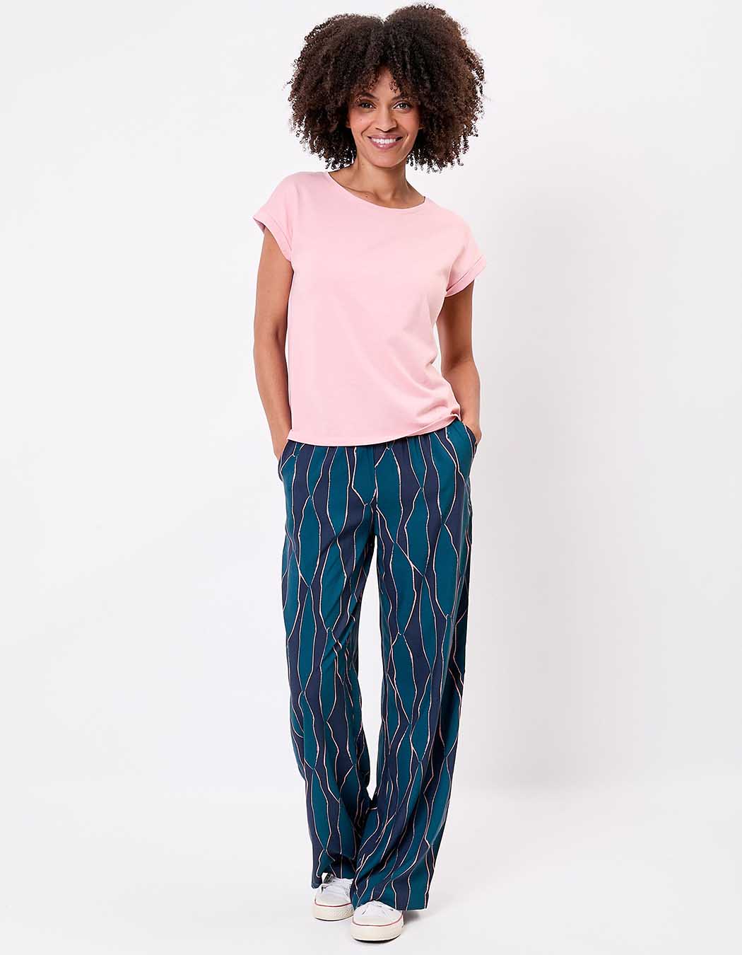 T-shirt coton bio dentelle imprimé La Fiancée