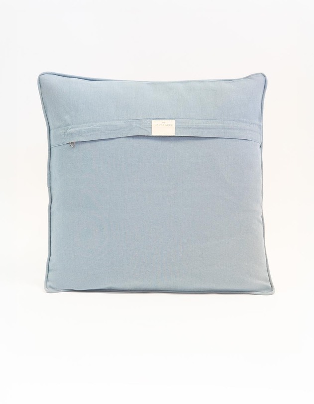 Coussin carr&eacute; velours imprim&eacute; imprim&eacute; La Fianc&eacute;e