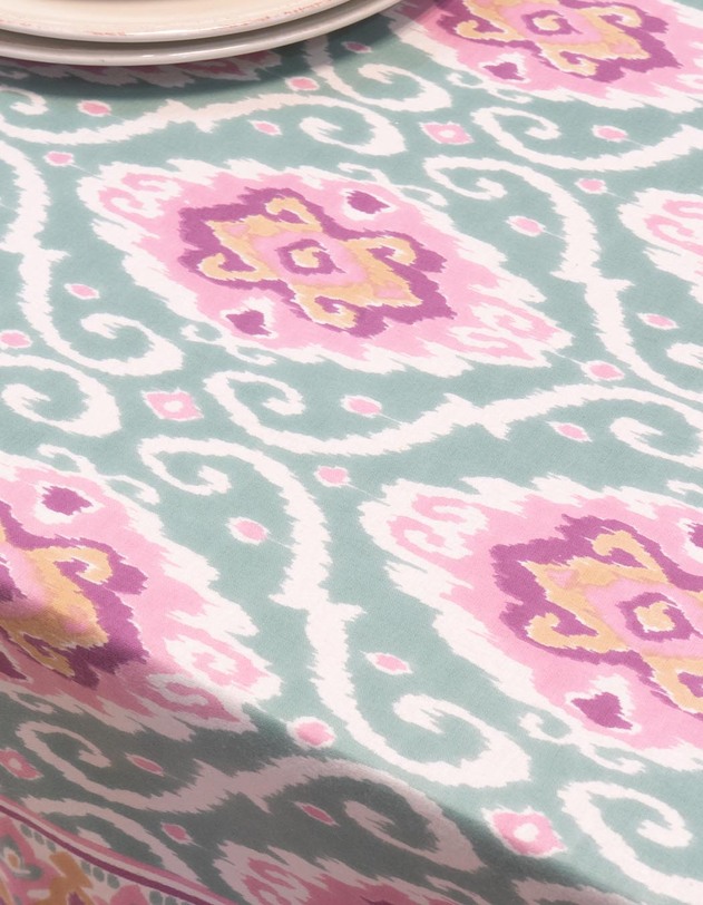 Nappe imprim&eacute;e en coton 150 x 225 cm imprim&eacute; La Fianc&eacute;e