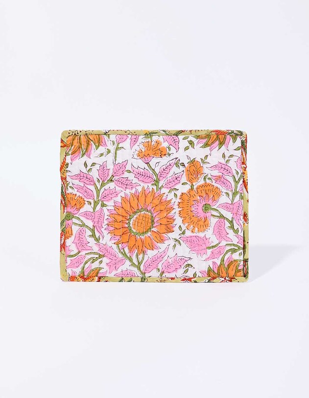 Grande pochette rectangulaire transparente FREYANNE
