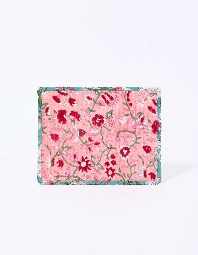 Grande pochette rectangulaire transparente imprim&eacute; La Fianc&eacute;e