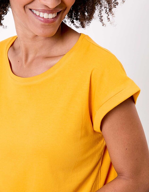 T-shirt coton bio dentelle imprim&eacute; La Fianc&eacute;e