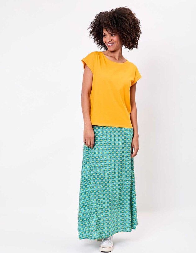 T-shirt coton bio dentelle imprim&eacute; La Fianc&eacute;e