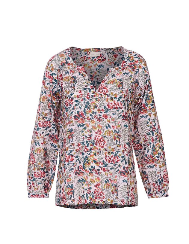 Tunique Ethnique Femme Jolie Ronde By MB Taille XL - Viscose Multicolore, Manches Courtes, Occasion Bon état