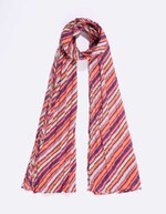 Foulard voile de coton bio imprimé La Fiancée
