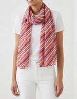 Foulard voile de coton bio imprimé La Fiancée
