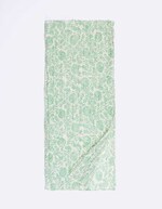 Foulard voile de coton bio imprimé La Fiancée