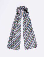 Foulard voile de coton bio imprimé La Fiancée