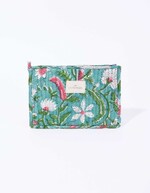 Petite pochette matelassée en coton imprimé La Fiancée