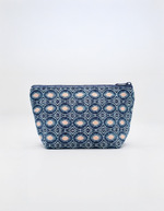 Petite pochette coton zippée imprimé La Fiancée