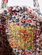 Sac cabas matelassé zippé imprimé La Fiancée