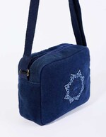 Petit sac rectangulaire en coton imprimé La Fiancée