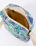 Petit sac rectangulaire en coton imprimé imprimé La Fiancée