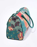 Grand sac week-end coton zippé imprimé La Fiancée