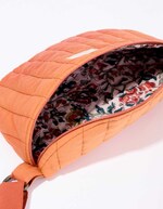 Sac banane matelassé coton imprimé La Fiancée