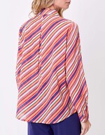 Chemise droite voile de coton bio imprimé La Fiancée