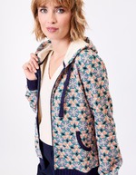 Sweat femme à capuche coton bio imprimé La Fiancée